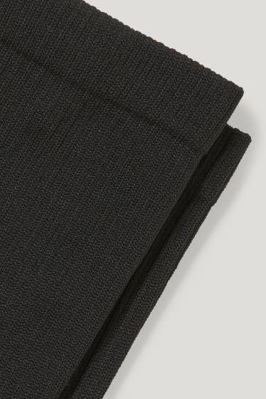 Hombre - Pack de 3 - calcetines deportivos - LYCRA® - negro