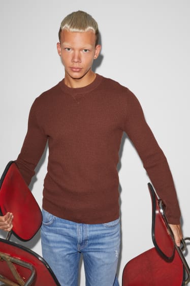 Clockhouse Boys - CLOCKHOUSE - jumper - brown