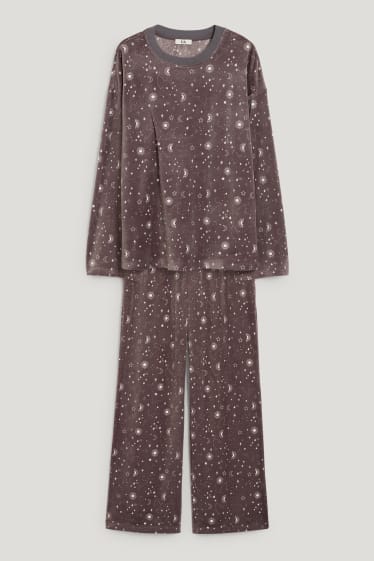 Dames - Pyjama - grijs