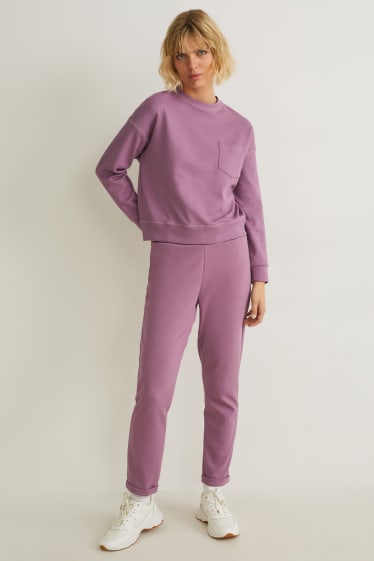 Femmes - Haut à manches longues - violet