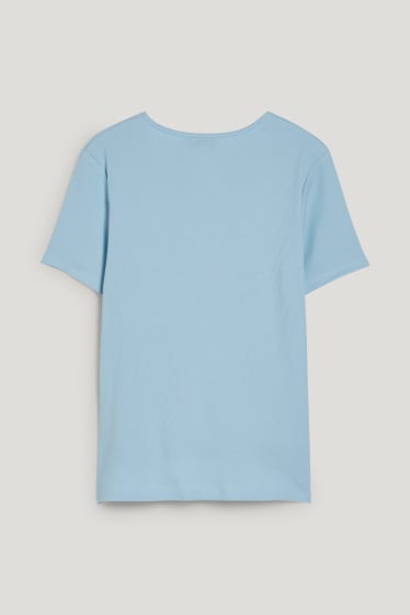 Femei XL - CLOCKHOUSE - tricou - albastru deschis