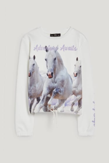 Kids Girls - Bluza - kremowobiały