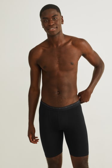 Men - Multipack of 3 - trunks - LYCRA® - black