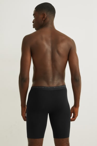 Men - Multipack of 3 - trunks - LYCRA® - black