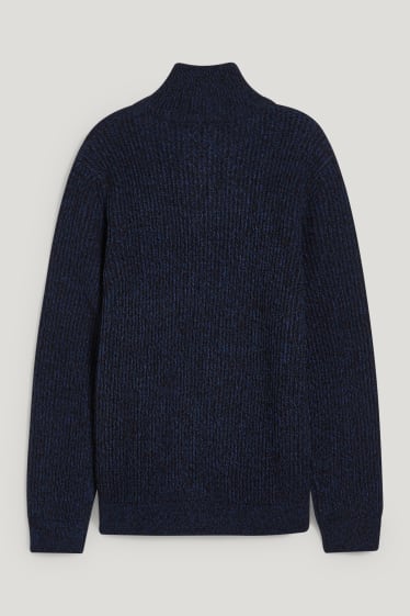 Herren - Pullover - dunkelblau