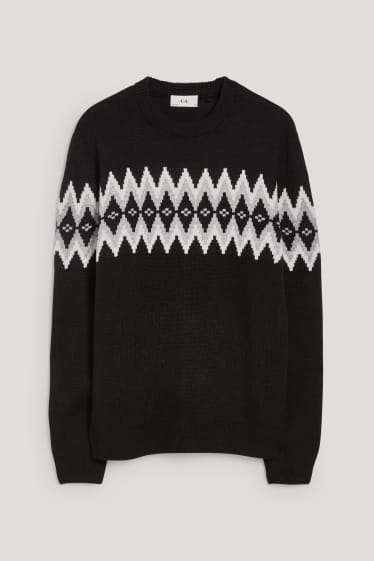Hommes - Pull - noir
