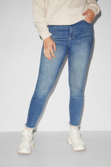 Donna - CLOCKHOUSE - skinny jeans - vita alta - jeans blu