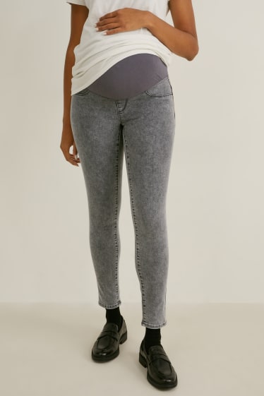 Donna - Jeans premaman - jegging jeans - LYCRA® - jeans grigio