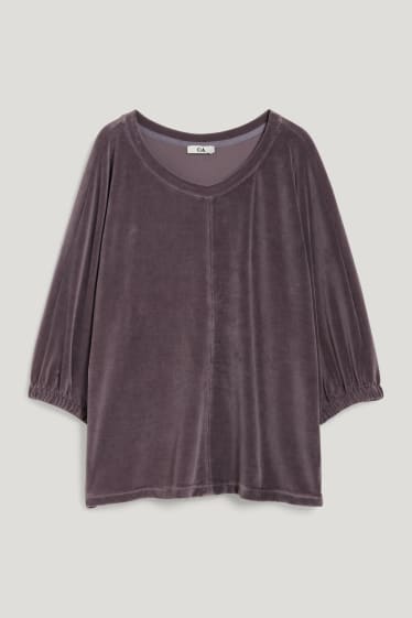Donna - Maglia pigiama - viola