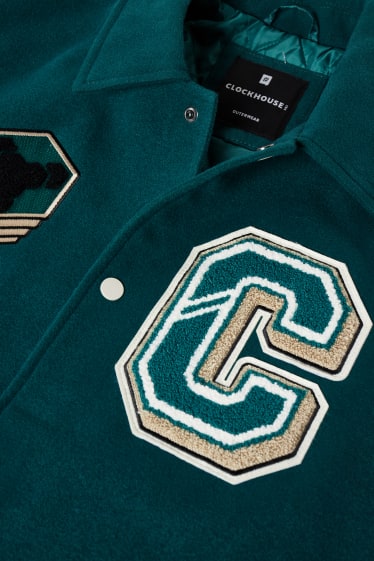 Clockhouse homme - CLOCKHOUSE - bomber - vert foncé