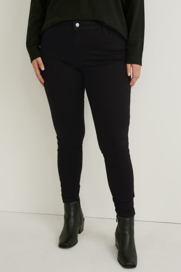 Dona - Skinny jeans - texans modeladors - negre
