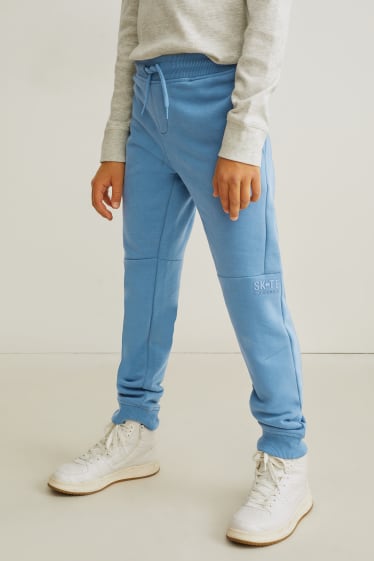 Băieți - Multipack 3 perechi - pantaloni de trening - albastru / albastru deschis