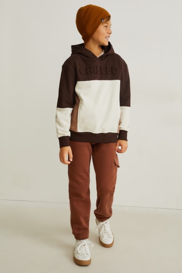 Bambini: - Confezione da 3 - pantaloni sportivi - verde scuro / blu scuro