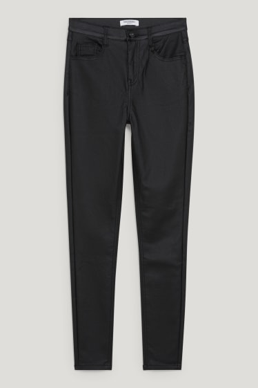 Clockhouse niñas - CLOCKHOUSE - skinny jeans - high waist - negro