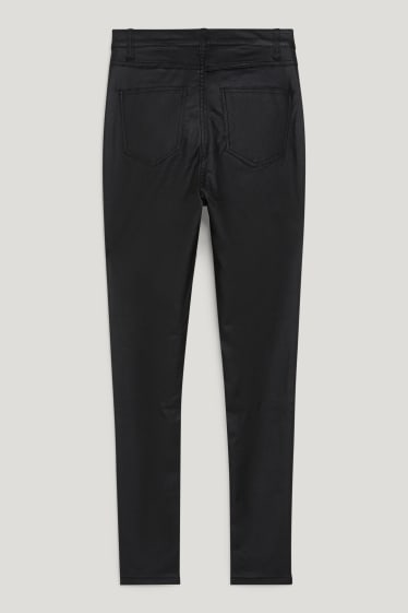 Clockhouse niñas - CLOCKHOUSE - skinny jeans - high waist - negro