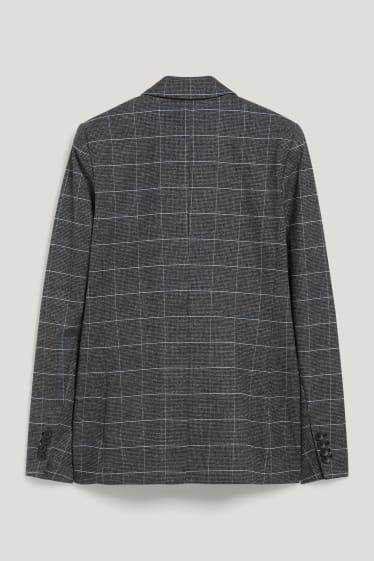 Mujer - Americana - regular fit - de cuadros - gris / beis
