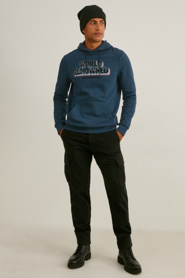 Herren - Hoodie - dunkeltürkis