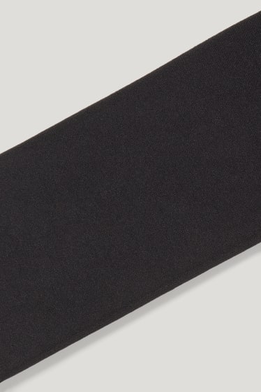 Donna - Collant fini premaman - termici - 200 DEN - nero