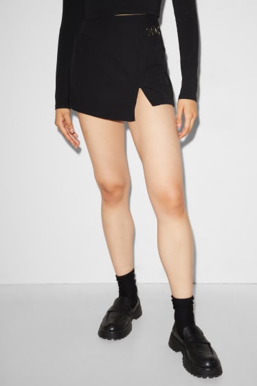 Exklusiv Online - CLOCKHOUSE - Skort - schwarz