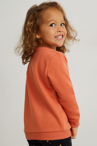 Toddler Girls - Sweatshirt - dunkelorange