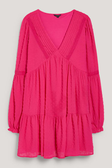 Exklusiv Online - CLOCKHOUSE - Kleid - pink