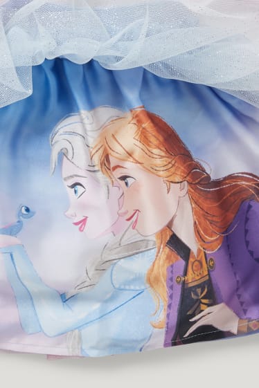 Exclu web - La Reine des Neiges - ensemble - haut à manches longues, veston et jupe - violet clair
