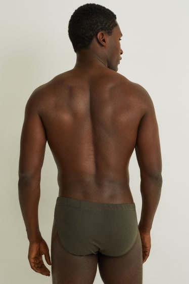 Heren - Set van 3 - slip - donkerblauw