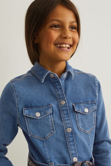 Kids Girls - Jeanskleid - jeans-blau