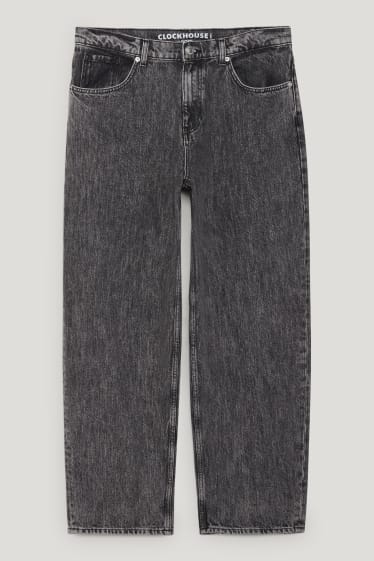 Clockhouse Boys - CLOCKHOUSE - Loose Fit Jeans - schwarz