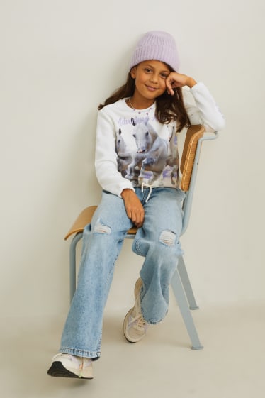 Kids Girls - Bluza - kremowobiały