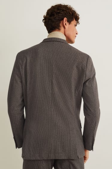 Herren - Baukasten-Sakko - Slim Fit - Flex - LYCRA® - dunkelbraun