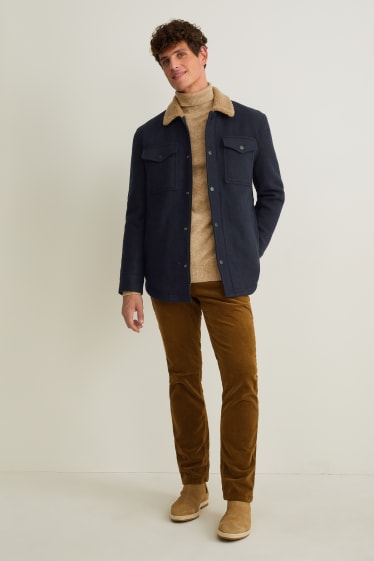 Uomo - Giacca - blu scuro