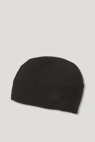 Herren - Ski-Mütze - schwarz