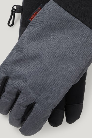 Herren - Handschuhe - THERMOLITE® - grau-melange