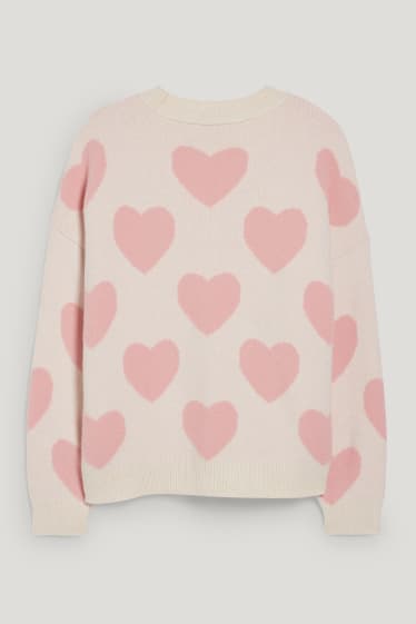 Donna - CLOCKHOUSE - maglione - fantasia - rosa