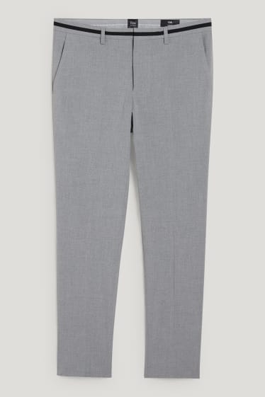 Heren - Broek uit het combi-systeem - slim fit - Flex - LYCRA® - licht grijs-mix