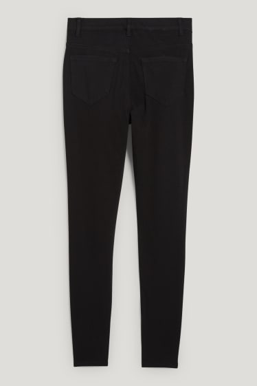 Dames - Broek - high waist - skinny fit - 4 Way Stretch - zwart