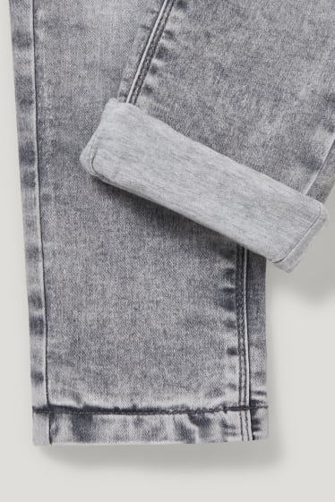 Toddler Boys - Slim jeans - thermojeans - grijs