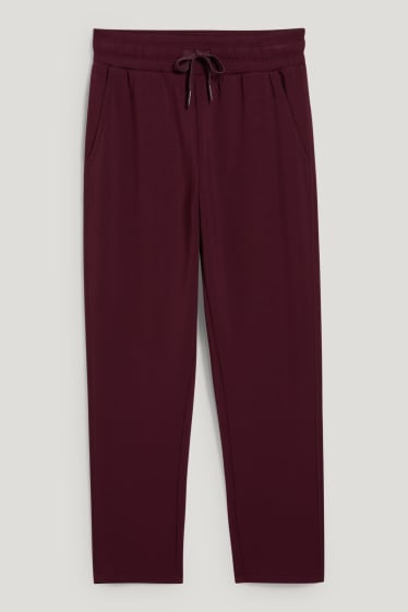 Damen - Jogginghose - Yoga - 4 Way Stretch - recycelt - bordeaux