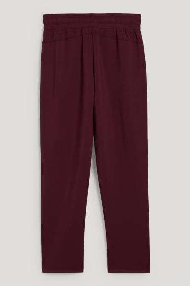 Damen - Jogginghose - Yoga - 4 Way Stretch - recycelt - bordeaux