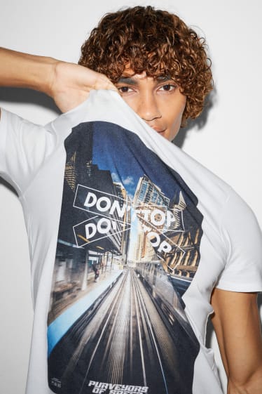 Clockhouse Boys - CLOCKHOUSE - T-shirt - biały