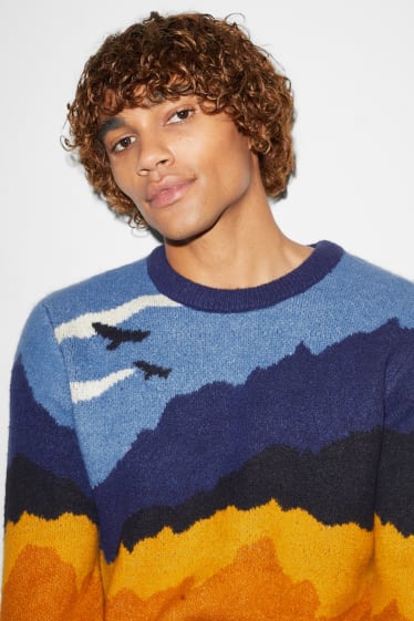 Clockhouse Boys - CLOCKHOUSE - Pullover - blau / hellblau