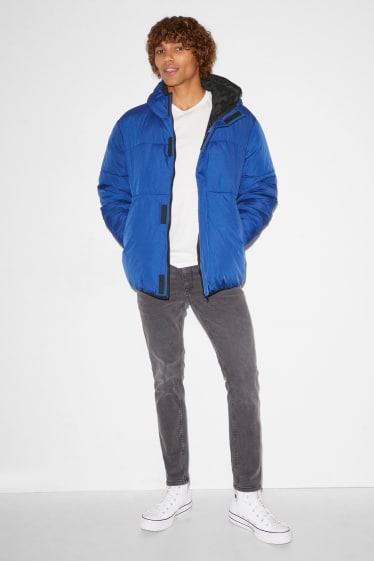 Clockhouse Boys - CLOCKHOUSE - quilted jacket with hood - blue