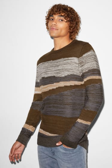 Clockhouse homme - CLOCKHOUSE - pull - vert foncé