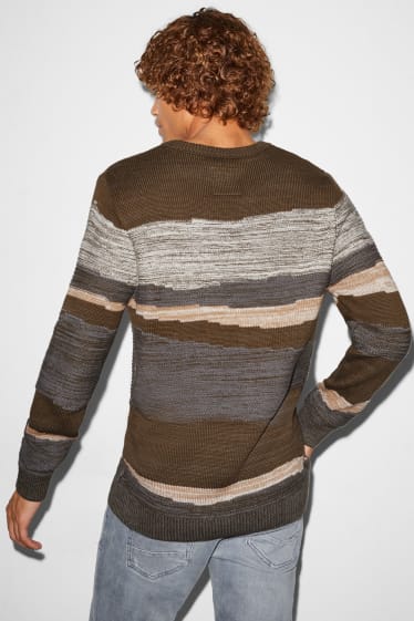 Clockhouse homme - CLOCKHOUSE - pull - vert foncé