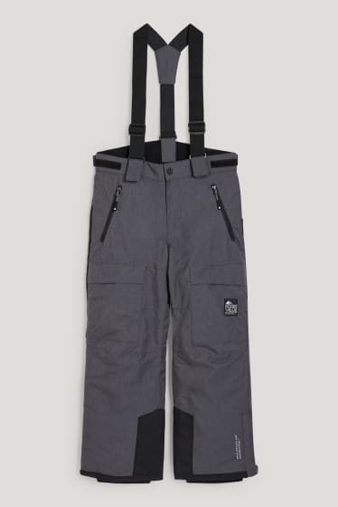 Niños - Pantalón de esquí - gris oscuro