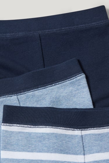 Toddler Boys - Multipack 3er - Lange Unterhose - dunkelblau