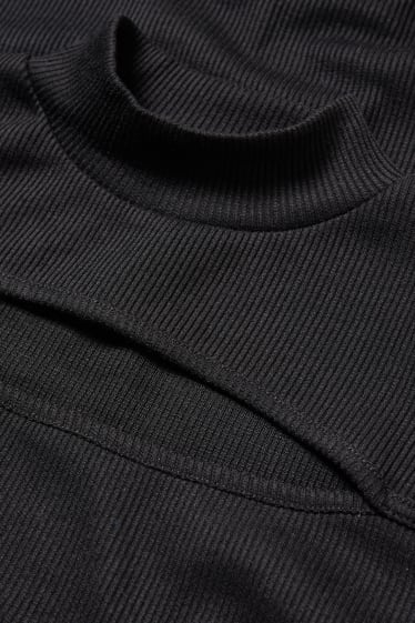 Online exclusive - CLOCKHOUSE - dress - black