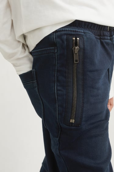 Bambini: - Pantaloni termici - jeans blu
