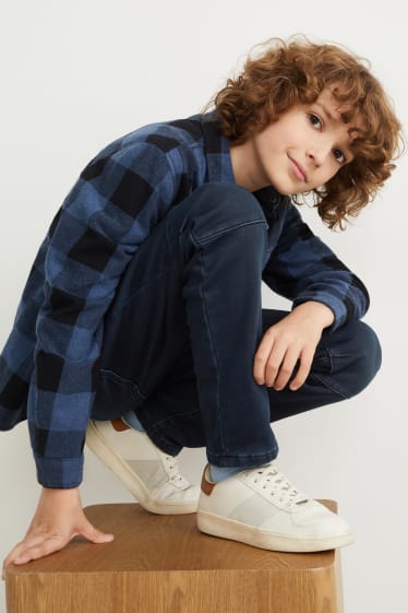 Bambini: - Pantaloni termici - jeans blu